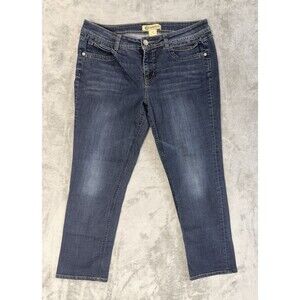 Democracy Women’s Size 10 Bootcut Jeans Stretch Blue Denim Mid Rise